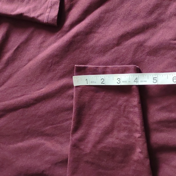 Bylt Size Medium Drop Cut L/S Hooded Henley Lux Shirt - Picture 5 of 14